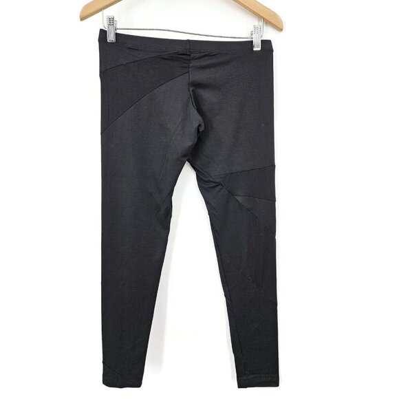 NWOT 6126 Lindsay Lohan Black Leggings Womens 3 Rayon Spandex Blend - Picture 3 of 5